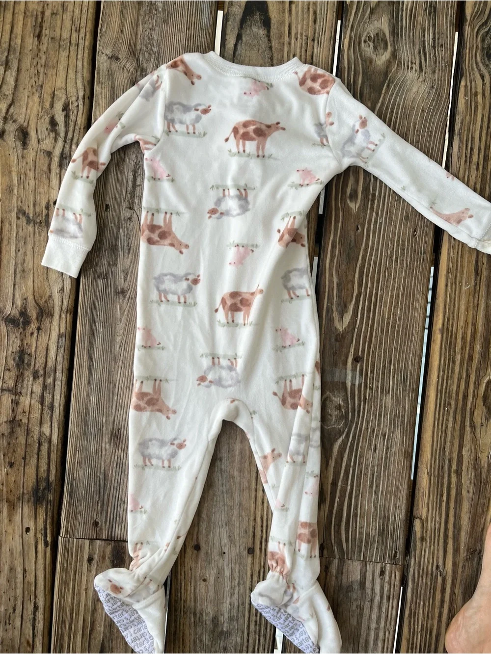 Carter’s footy pajamas